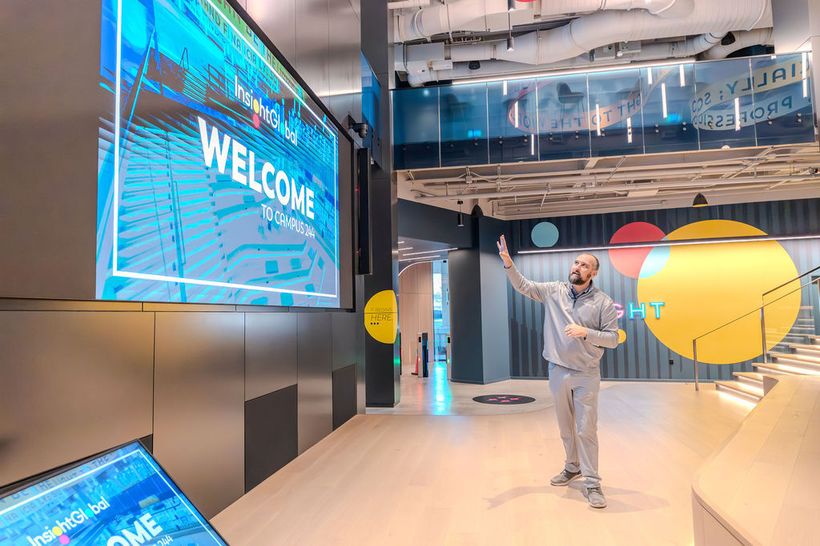 Newcomb & Boyd technology experience space
